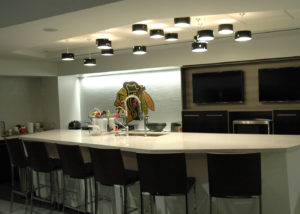 Blackhawks Locker Room Kitchen